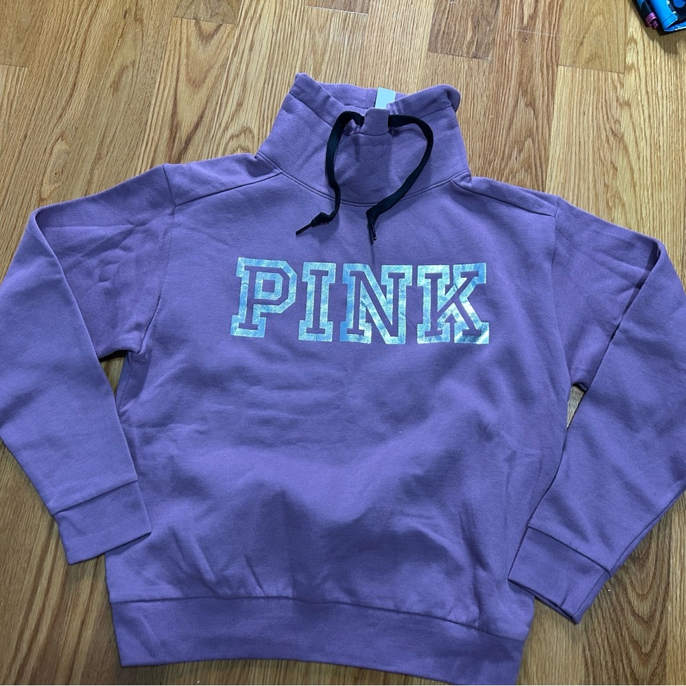PINK Victoria's Secret Purple Sweatshirt New with tags
